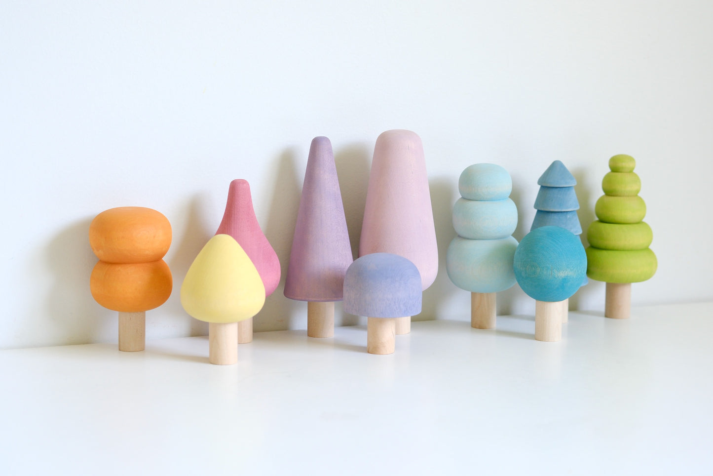10pc Woodland Tree Set | Cheeky Chimp