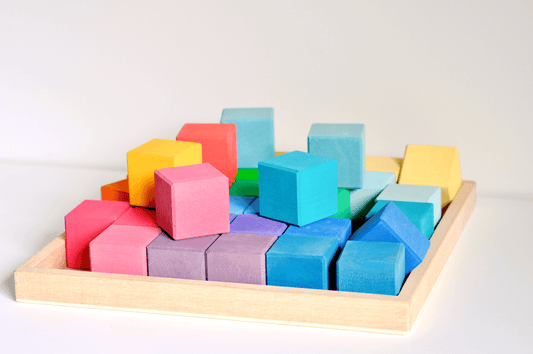 36pc Mosaic Blocks | Wild Brights