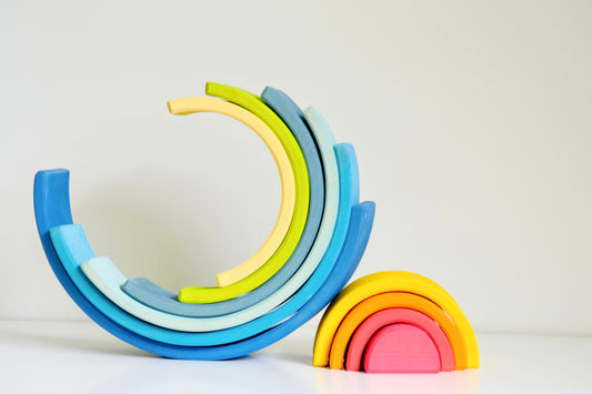 10pc Rainbow Stacker | Jungle Glow