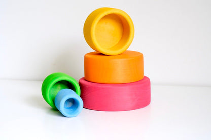 5pc Nest & Stack Bowls | Wild Brights