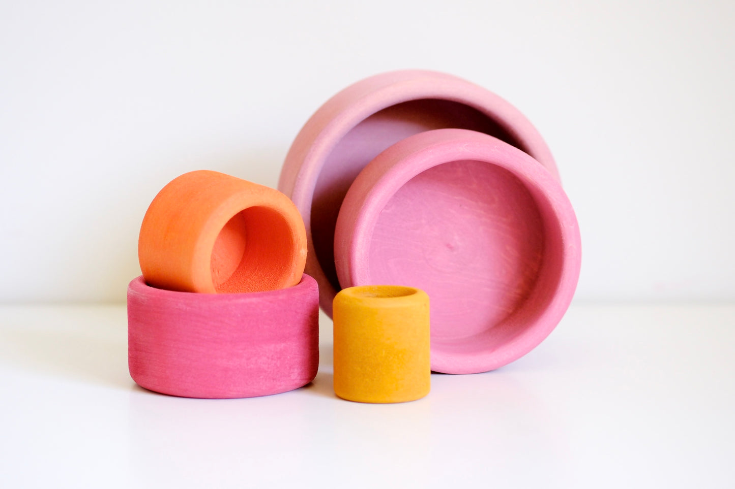 5pc Nest & Stack Bowls | Golden Hour
