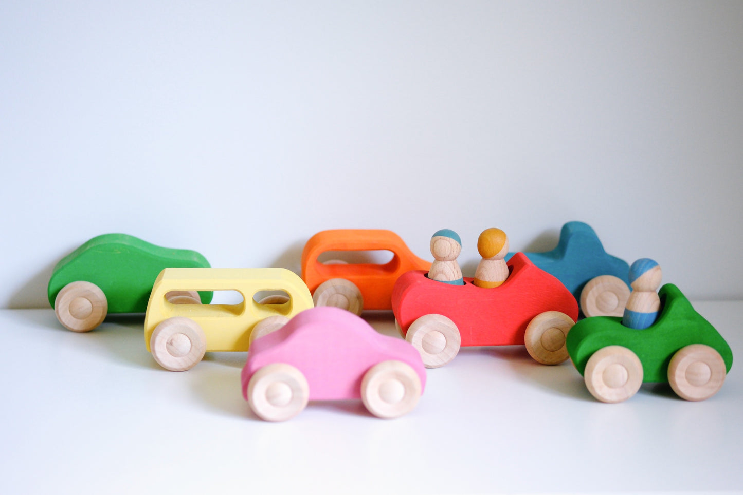 10pc Nibblet Car Pack | Colour Burst