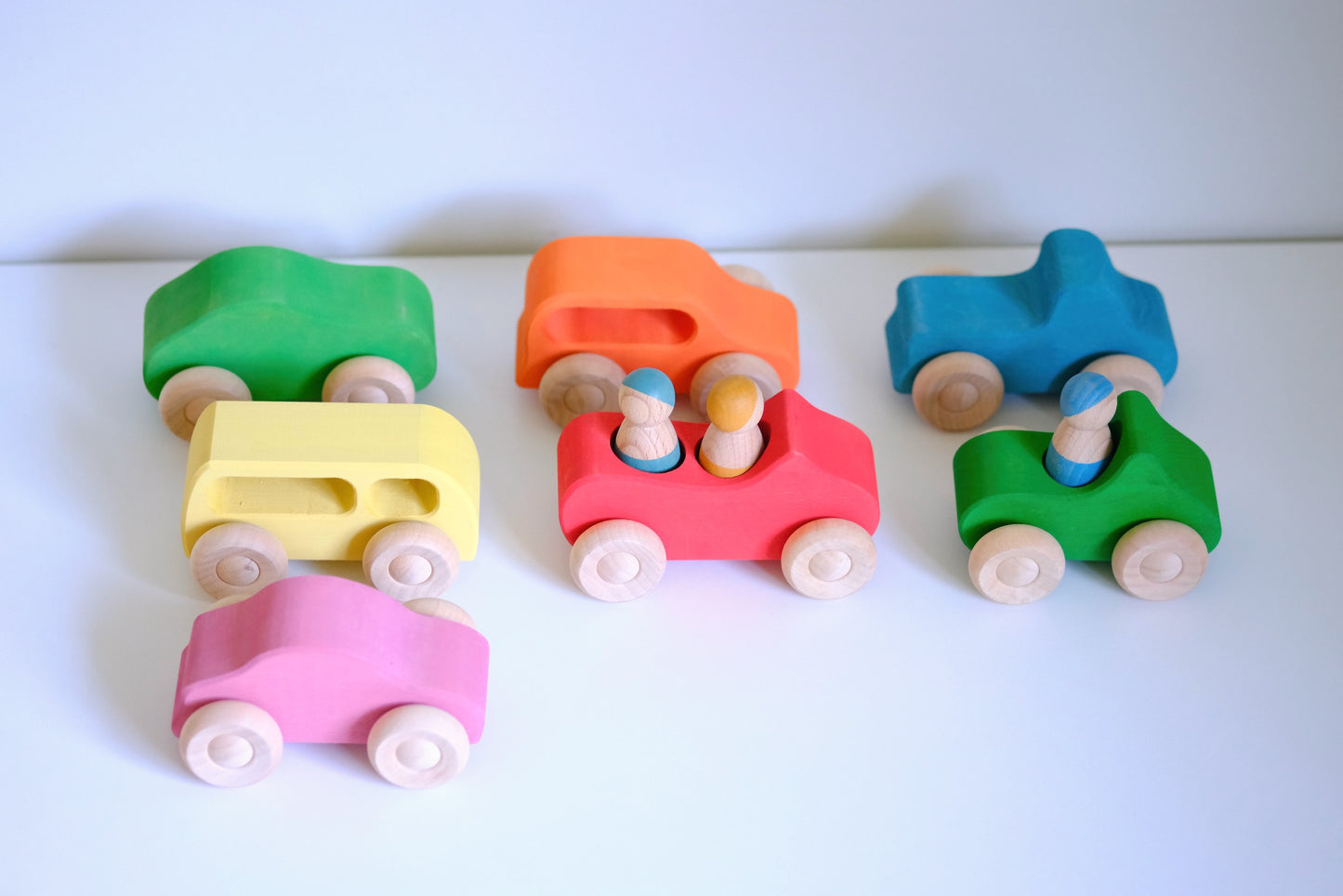 10pc Nibblet Car Pack | Colour Burst
