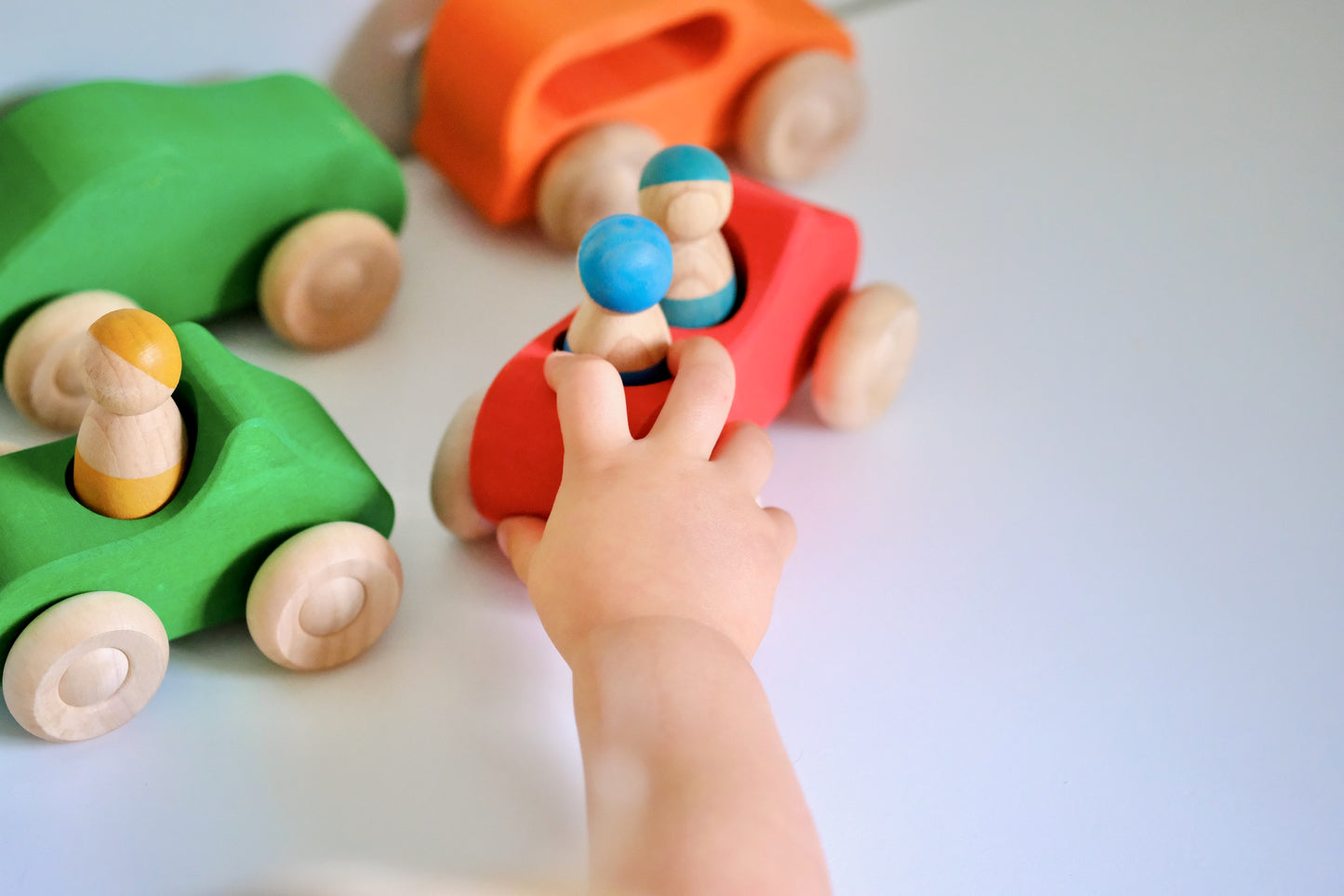 10pc Nibblet Car Pack | Colour Burst