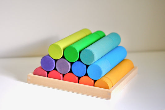 25pc Stacking Pillars | Wild Brights