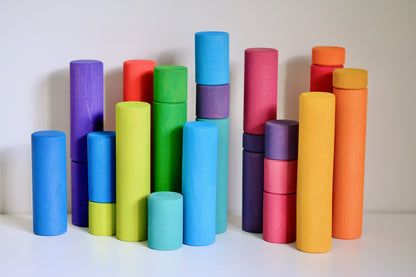 25pc Stacking Pillars | Wild Brights