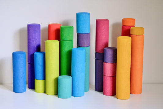 25pc Stacking Pillars | Wild Brights