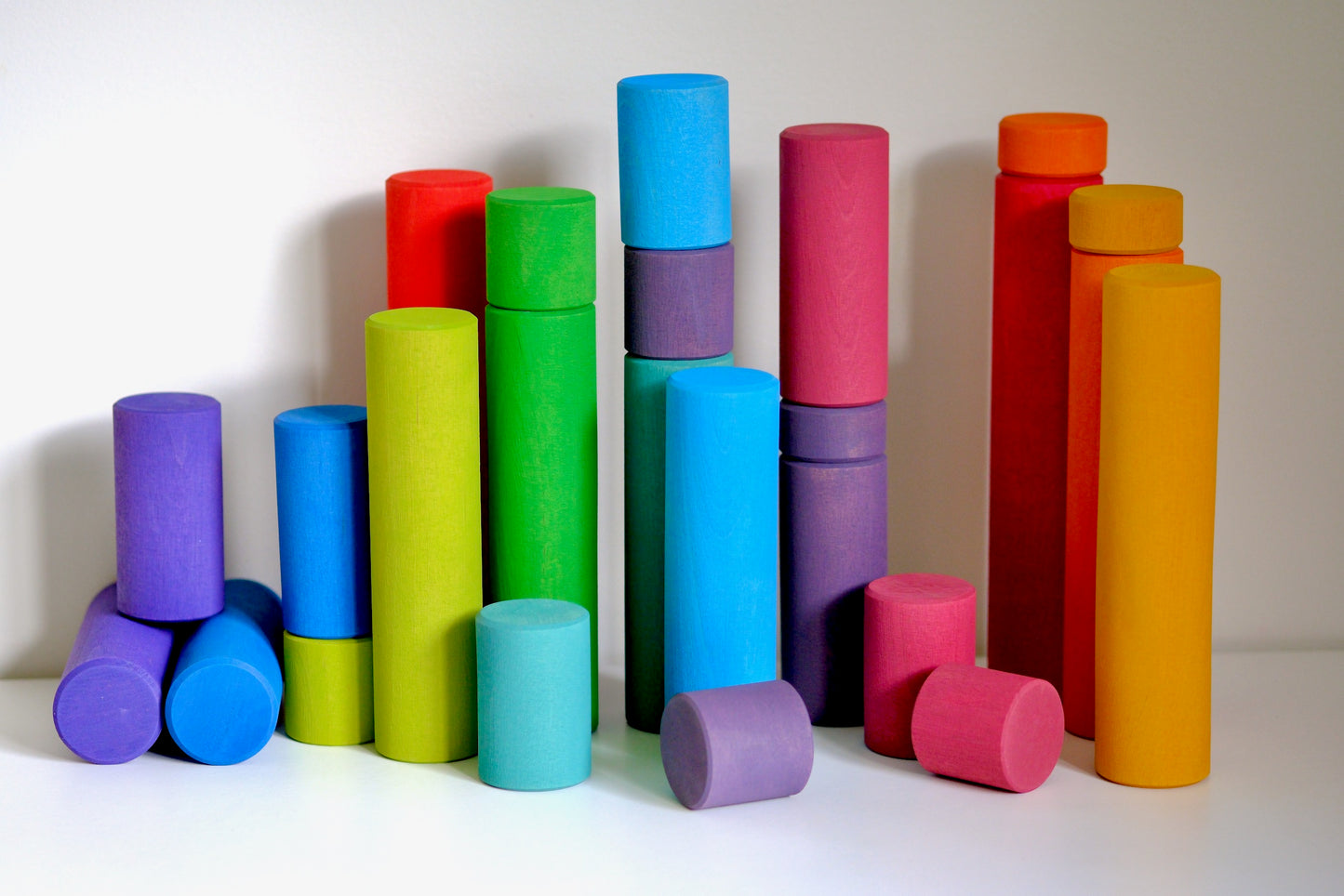 25pc Stacking Pillars | Wild Brights