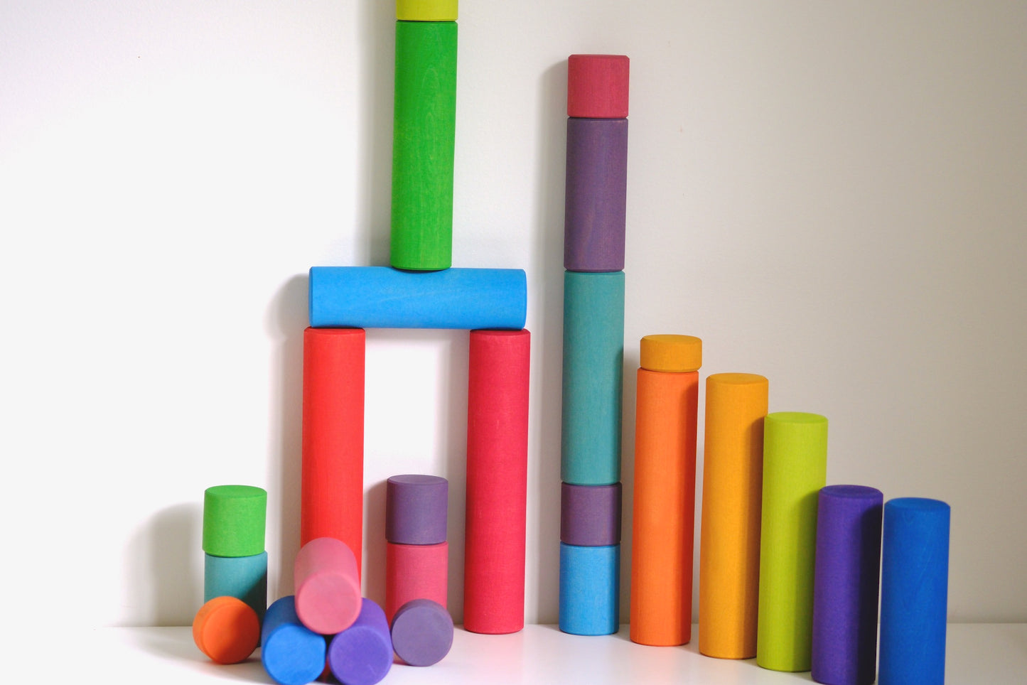 25pc Stacking Pillars | Wild Brights