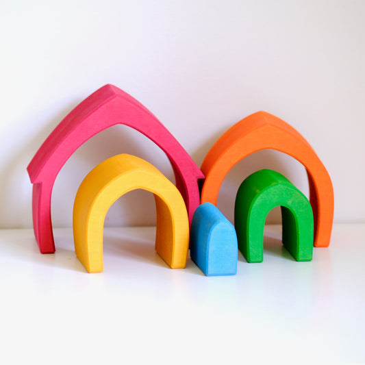 5pc Cottage Stacker