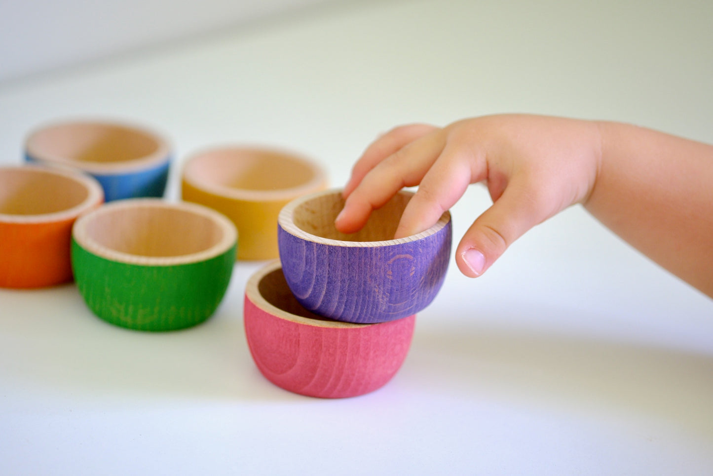 6pc Sorting Bowls | Wild Brights