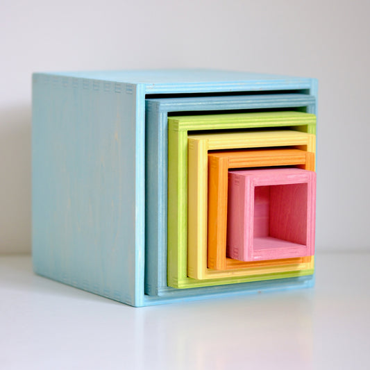 6pc Nest & Stack Boxes | Cheeky Chimp