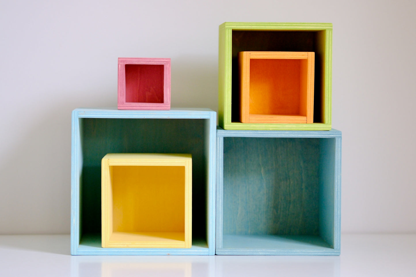 6pc Nest & Stack Boxes | Cheeky Chimp
