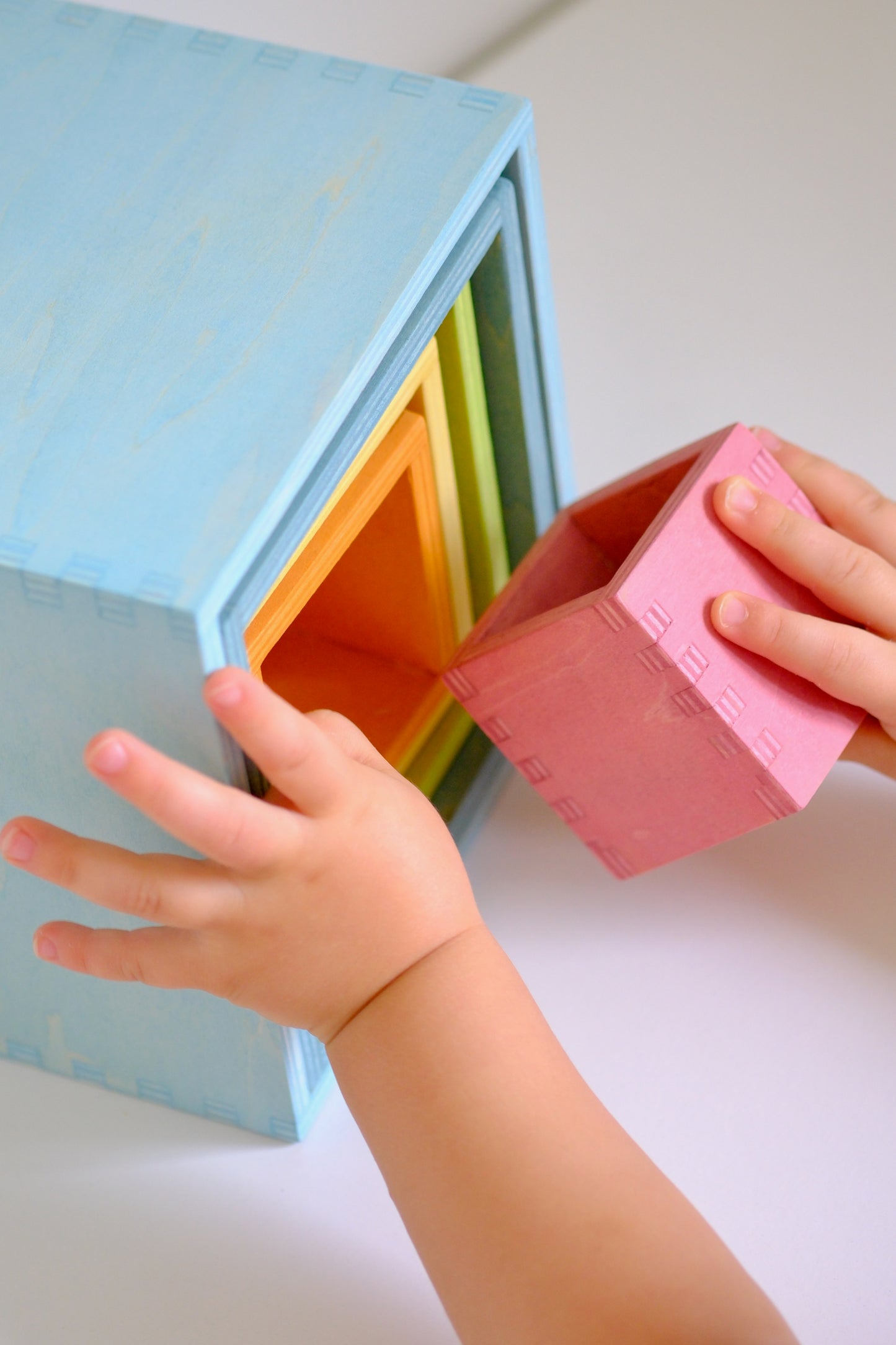 6pc Nest & Stack Boxes | Cheeky Chimp