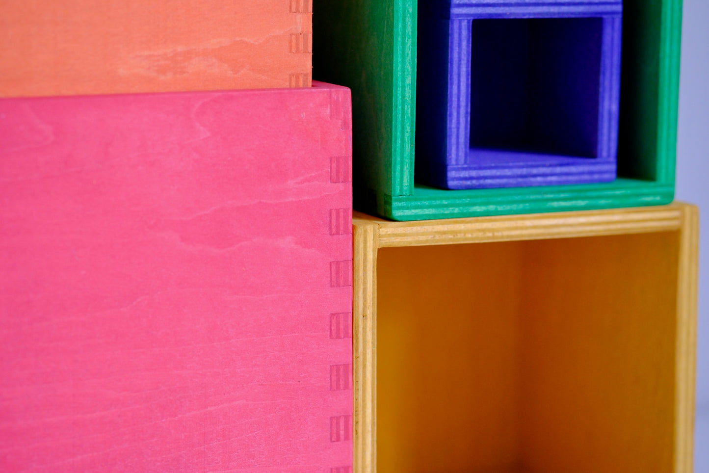 6pc Nest & Stack Boxes | Wild Brights