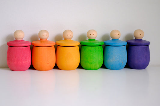 6pc Little Spinners | Wild Brights