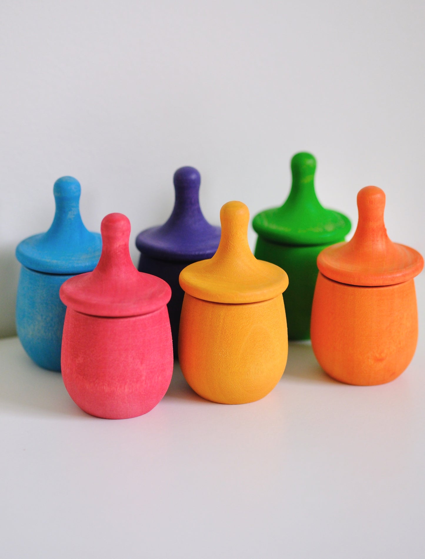 6pc Little Spinners | Wild Brights