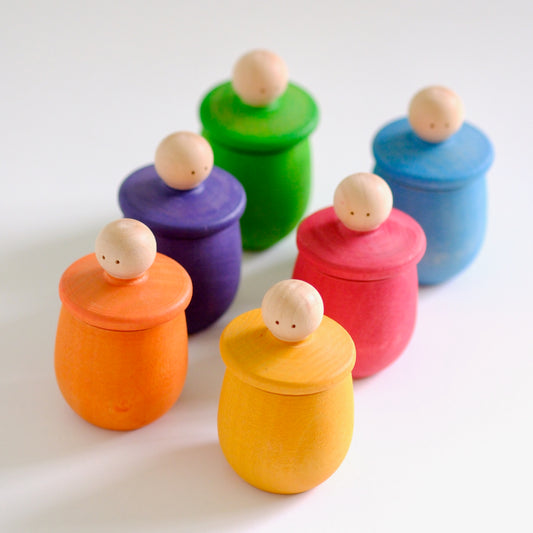 6pc Little Spinners | Wild Brights