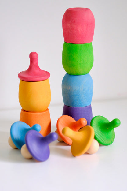 6pc Little Spinners | Wild Brights