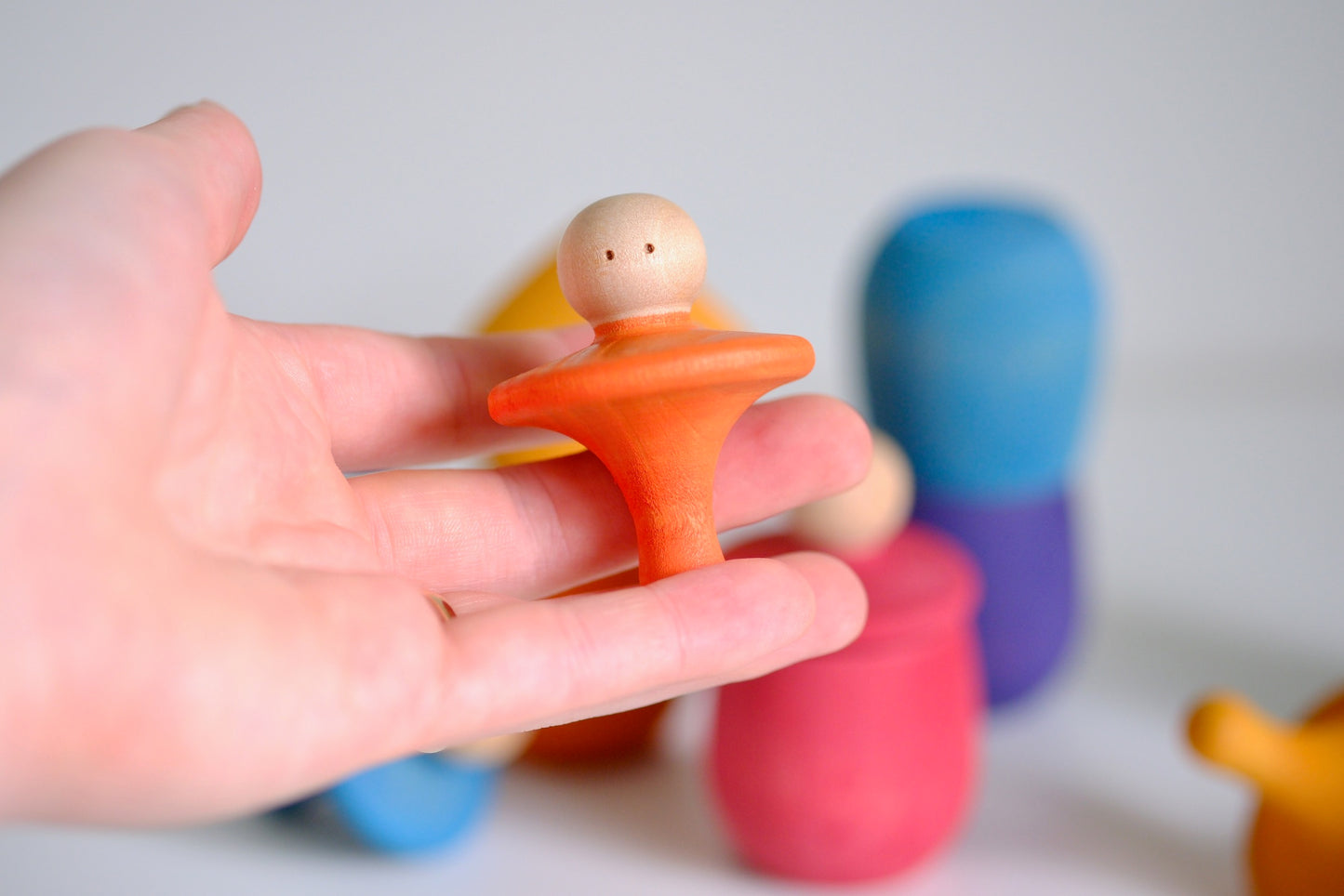 6pc Little Spinners | Wild Brights