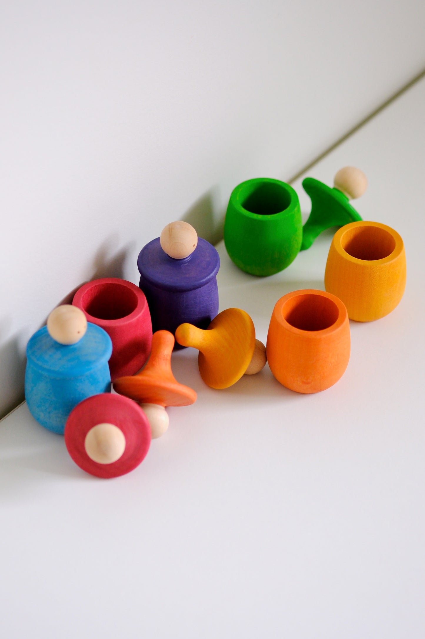 6pc Little Spinners | Wild Brights