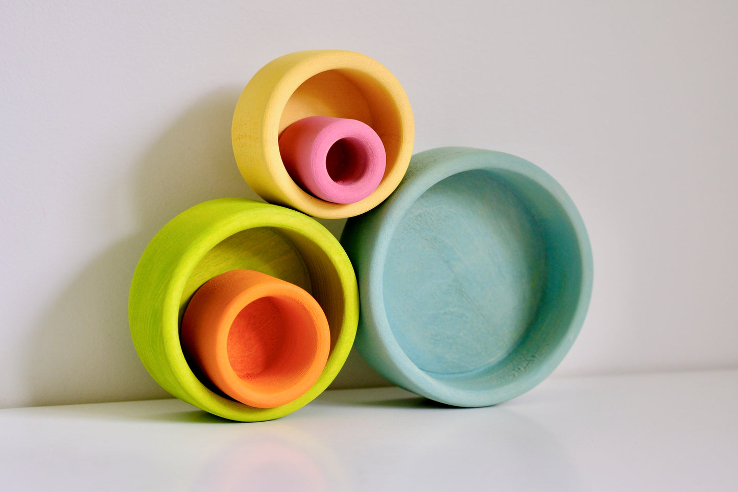 5pc Nest & Stack Bowls | Cheeky Chimp