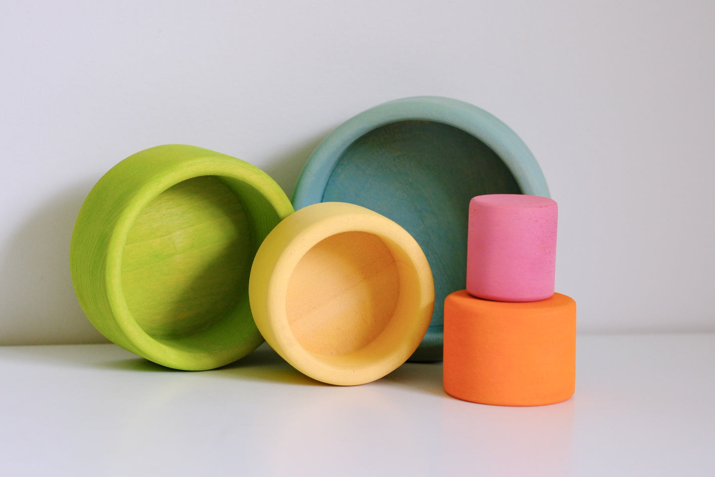 5pc Nest & Stack Bowls | Cheeky Chimp