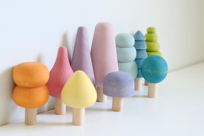10pc Woodland Tree Set | Cheeky Chimp