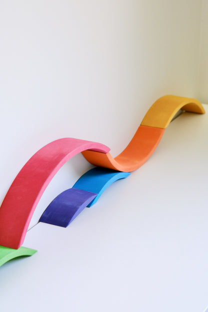 6pc Rainbow Bridges | Wild Brights