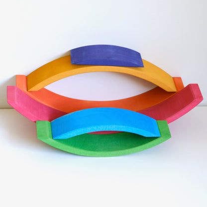 6pc Rainbow Bridges | Wild Brights