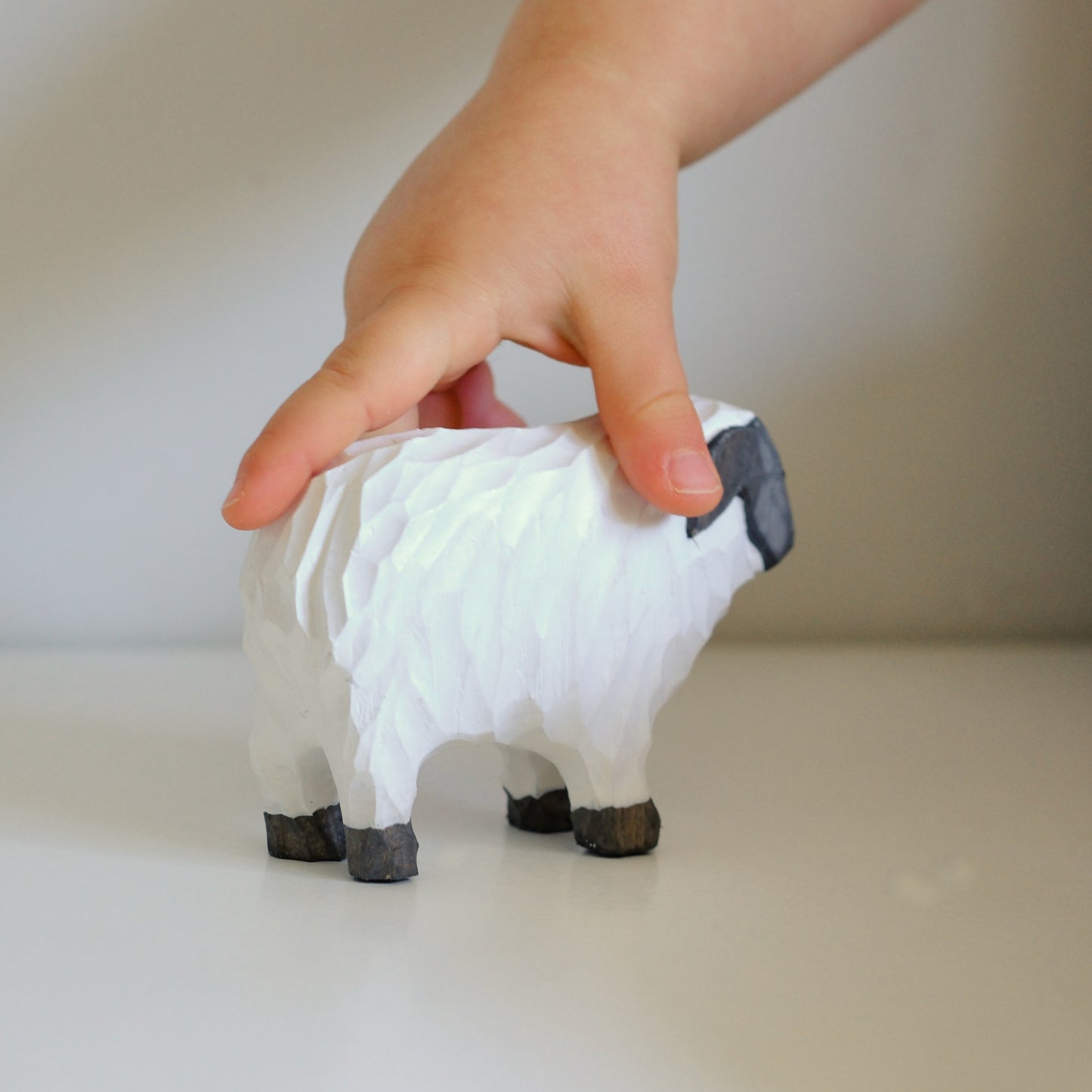 Suffolk Sheep | Wooden Animal Friend