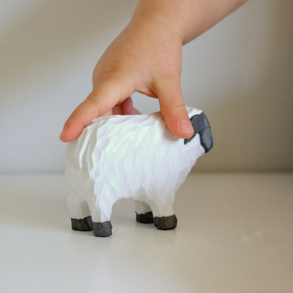 Suffolk Sheep | Wooden Animal Friend