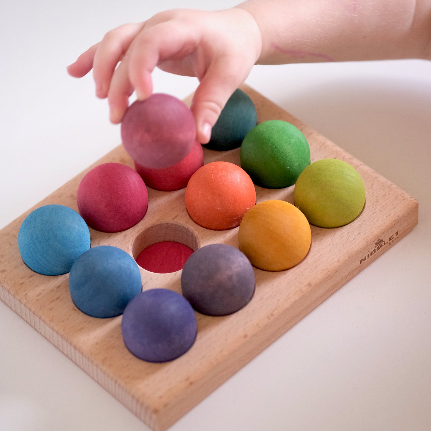 Match & Sort Balls with Tray | Wild Brights