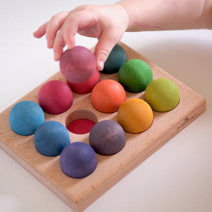 Match & Sort Balls with Tray | Wild Brights