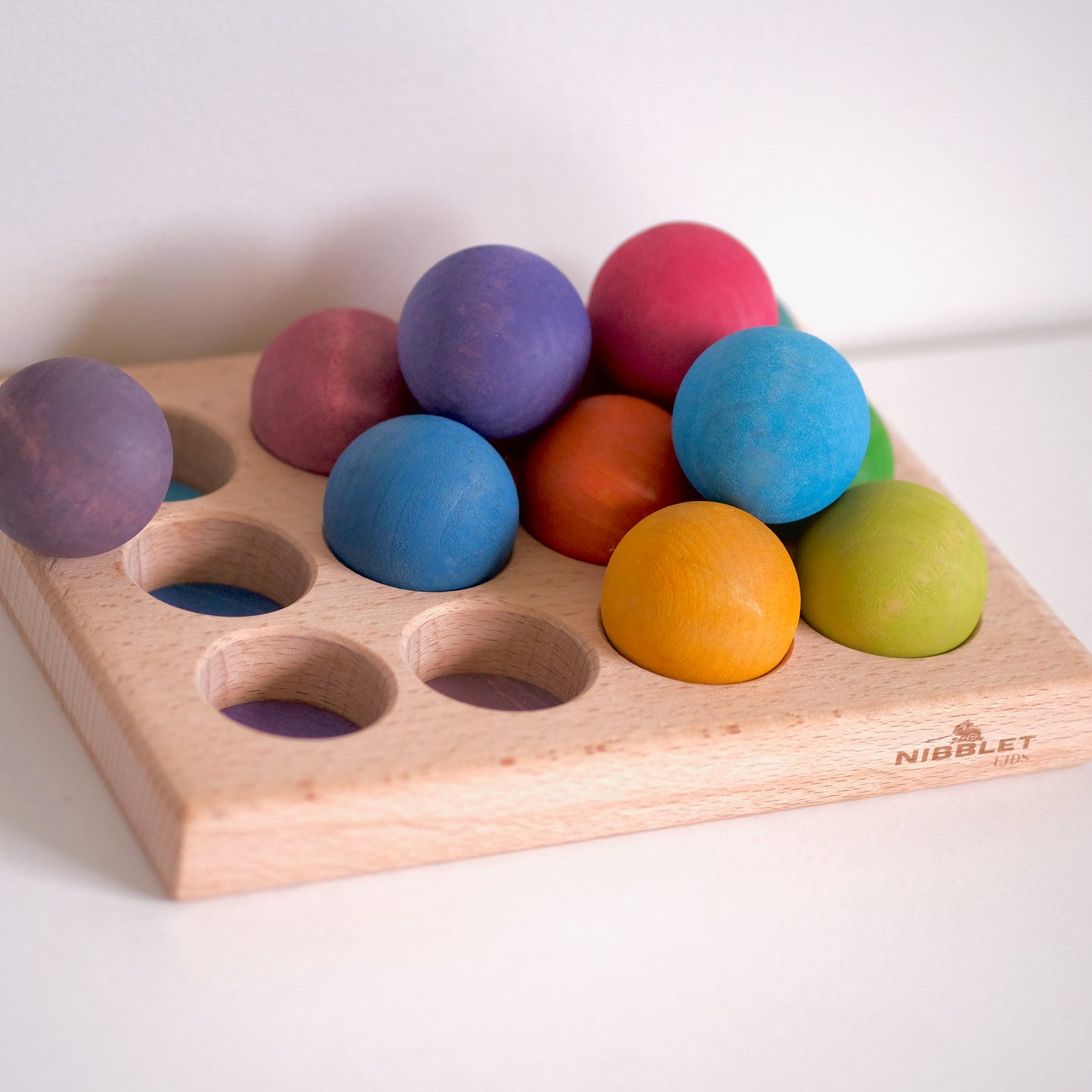 Match & Sort Balls with Tray | Wild Brights