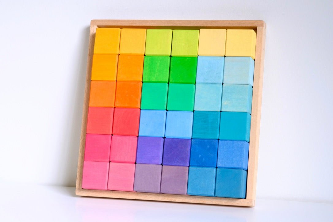 36pc Mosaic Blocks | Wild Brights