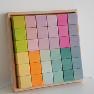 36pc Mosaic Blocks | Cheeky Chimp
