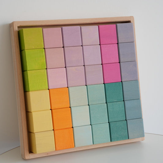 36pc Mosaic Blocks | Cheeky Chimp