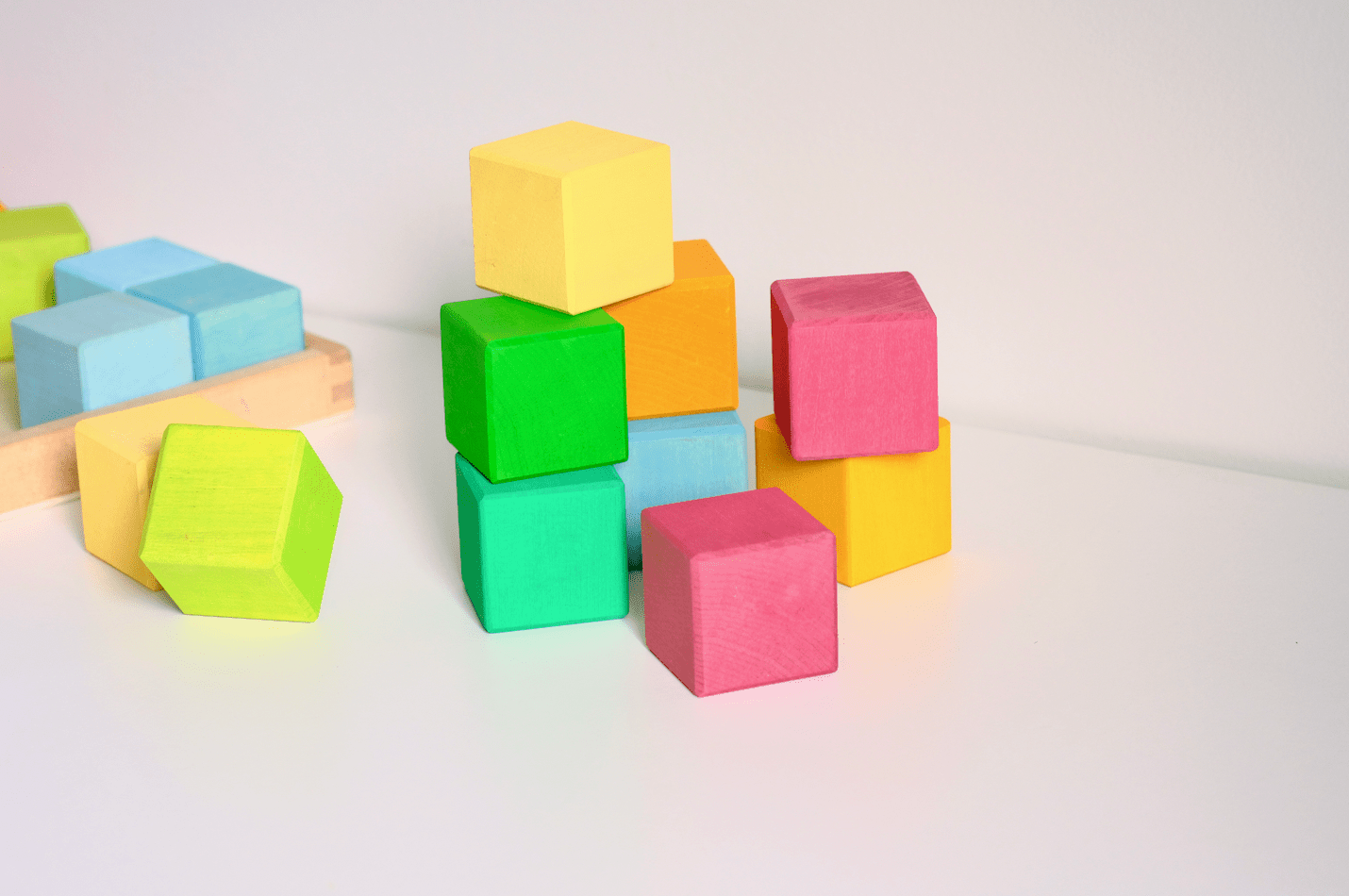 36pc Mosaic Blocks | Wild Brights